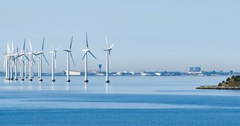 Offshore windmill farm Copenhagen