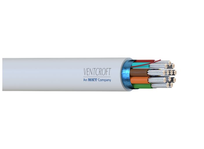 Intruder alarm cables PRO Ventcroft with logo