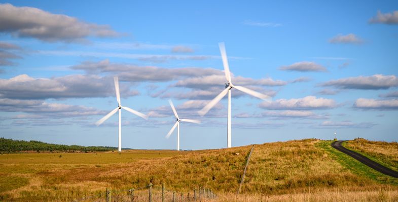 Wind farms onshore