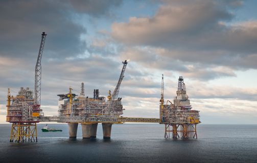 Equinor Offshore Platform Image Sea