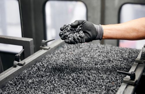 Recycling plant aluminum