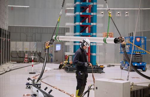 NKT cable accessories factory and test hall in Alingsås