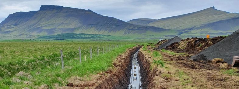 Landscape Cable Installation