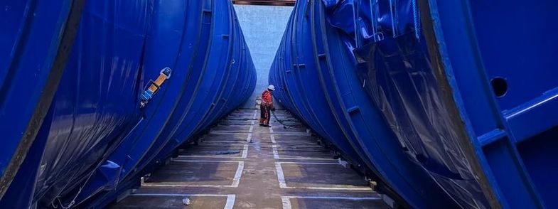 Hornsea 3 drums close