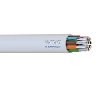 Intruder alarm cables PRO Ventcroft with logo