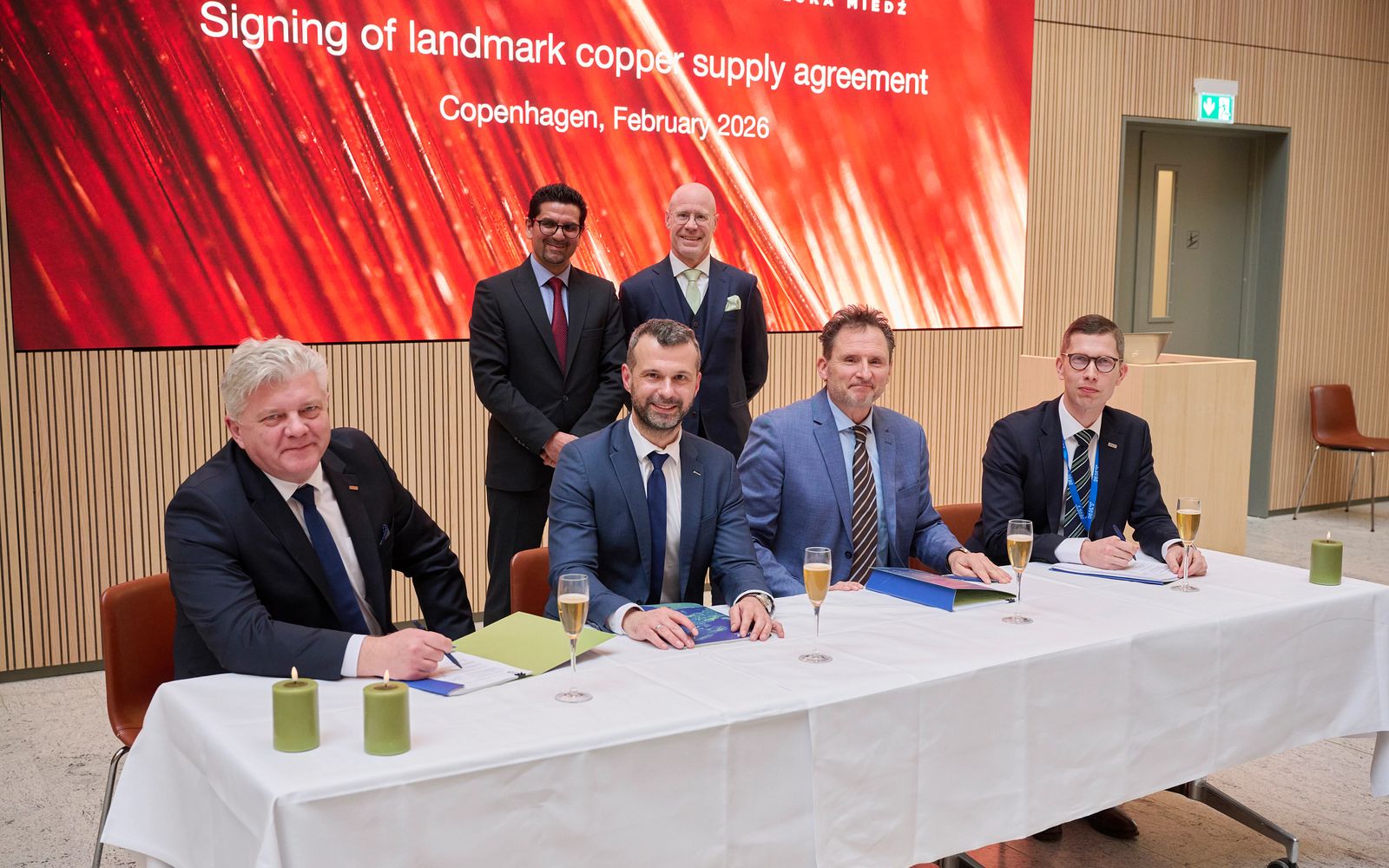 Signing of contract between NKT and KGHM February 2026