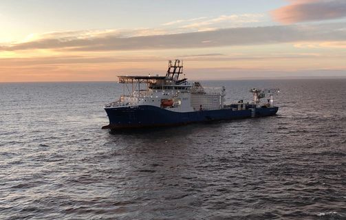 NKT Victoria at Sea