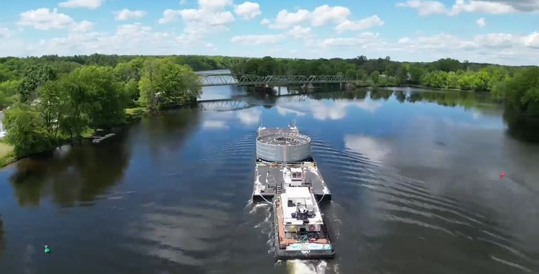 Champlain near bridge